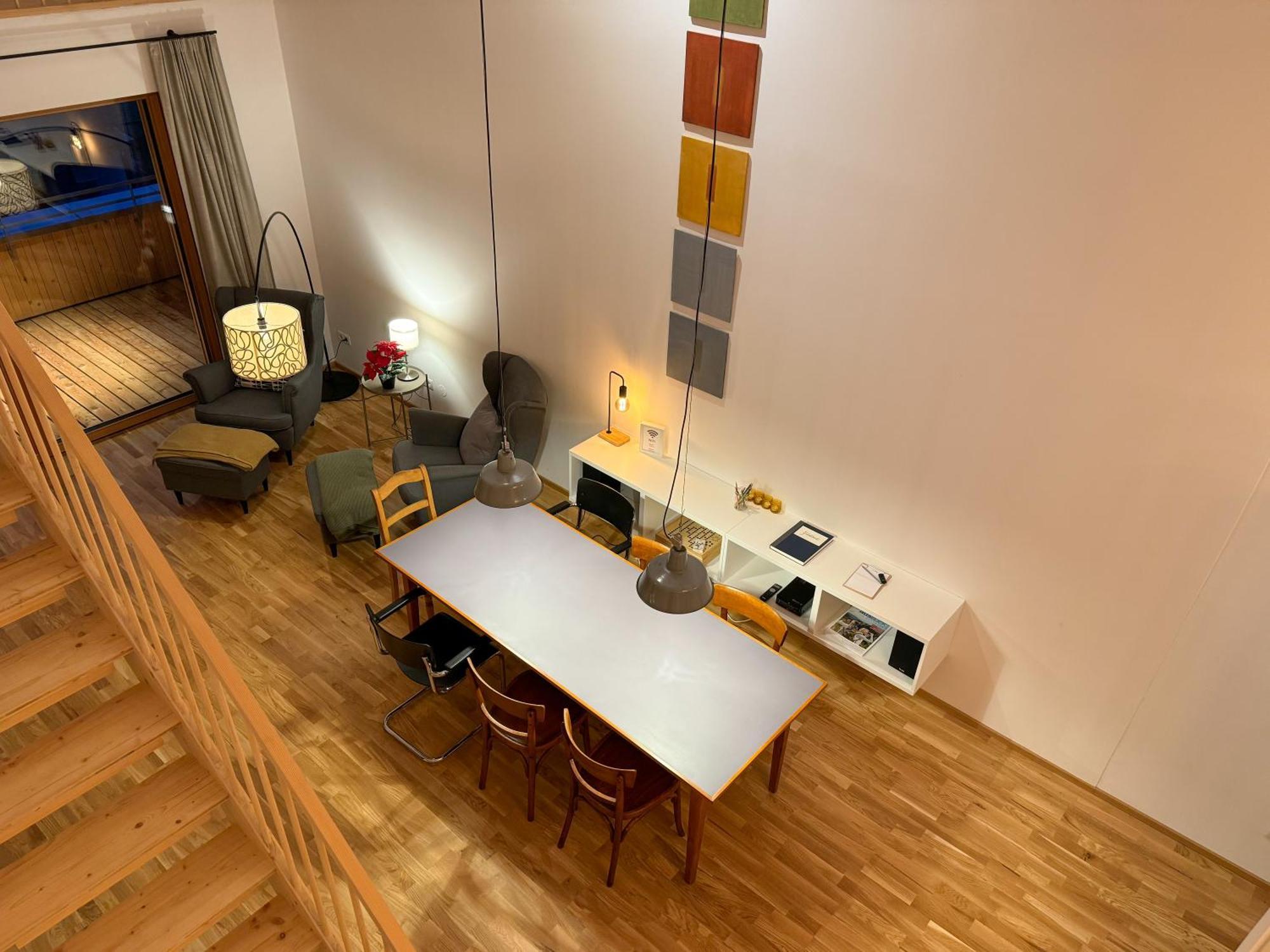 Gamsfels Balbina Galeriewohnung Langen Bei Bregenz Exterior foto